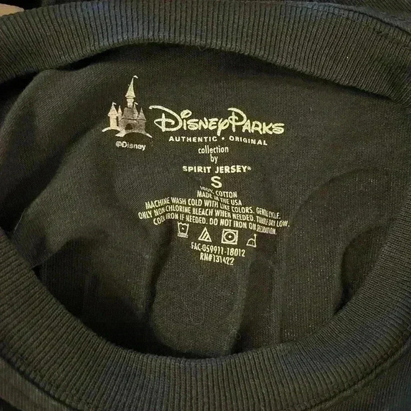 Disney World Spirit Jersey Navy Long Sleeve Crew Neck Size Small - Picture 9 of 11